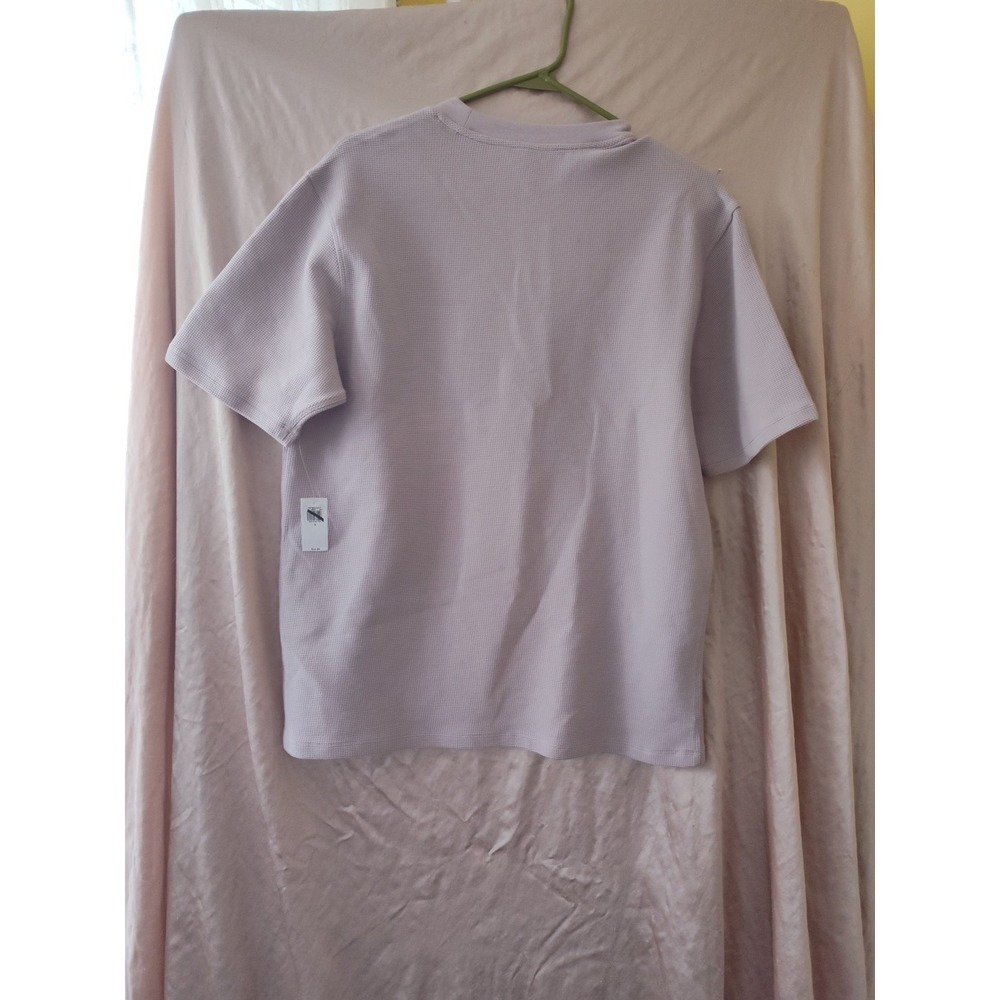 Old Navy Men Lavender Thermal Shirt - Picture 5 of 8